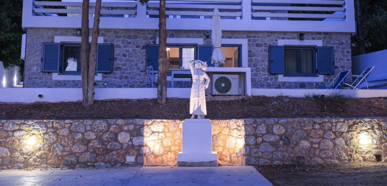 Marialenas House - Stone House At Myrties Beach Kalymnos Екстериор снимка